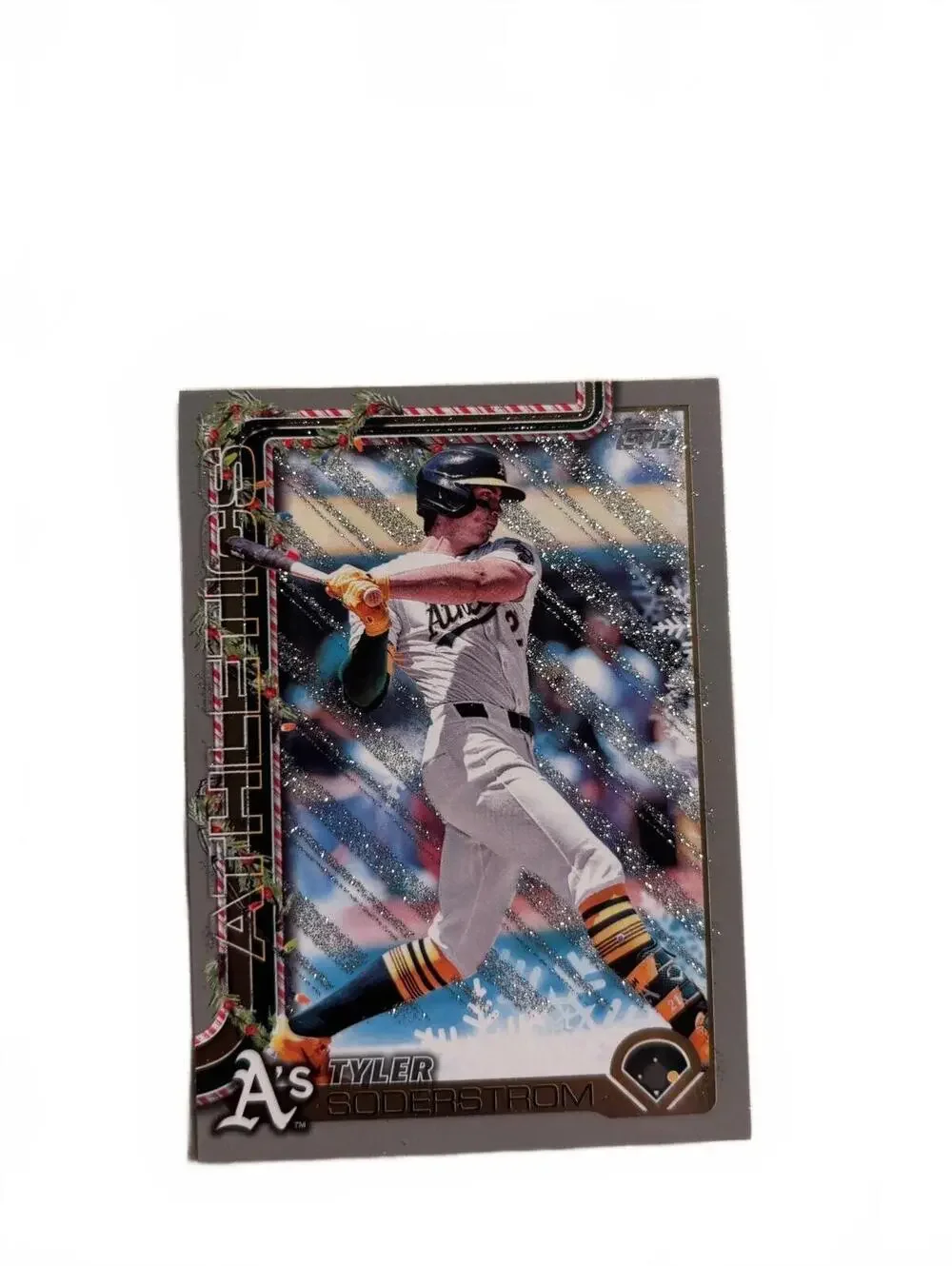 Tyler Soderstrom Oakland Athletics 2023 Topps Holiday H32 #1